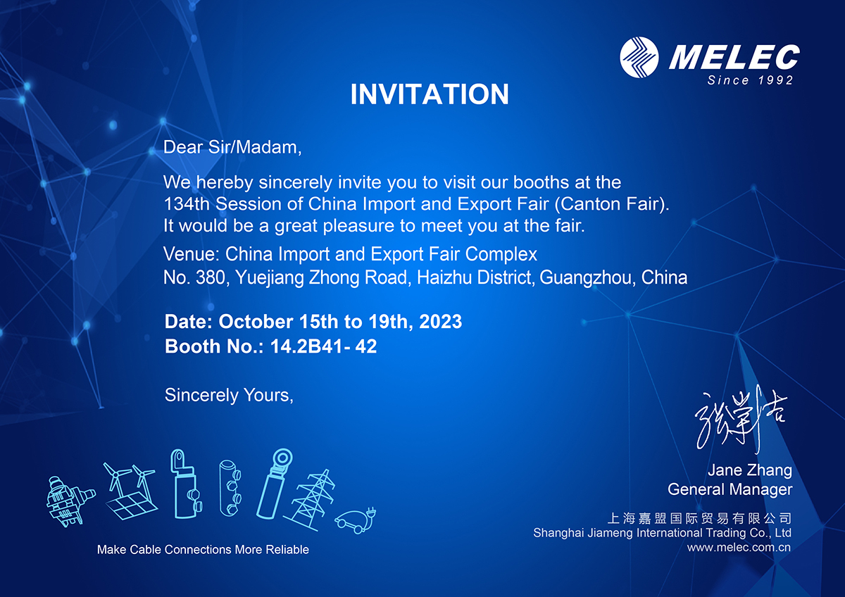 Welcome to our booth at Canton Fair